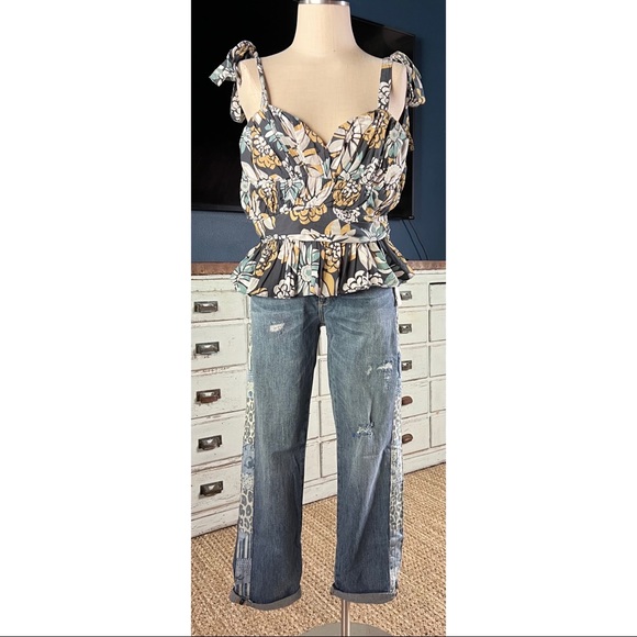 Anthropologie Forever That Girl Ruched Sweetheart Cami Top XL - Picture 3 of 11